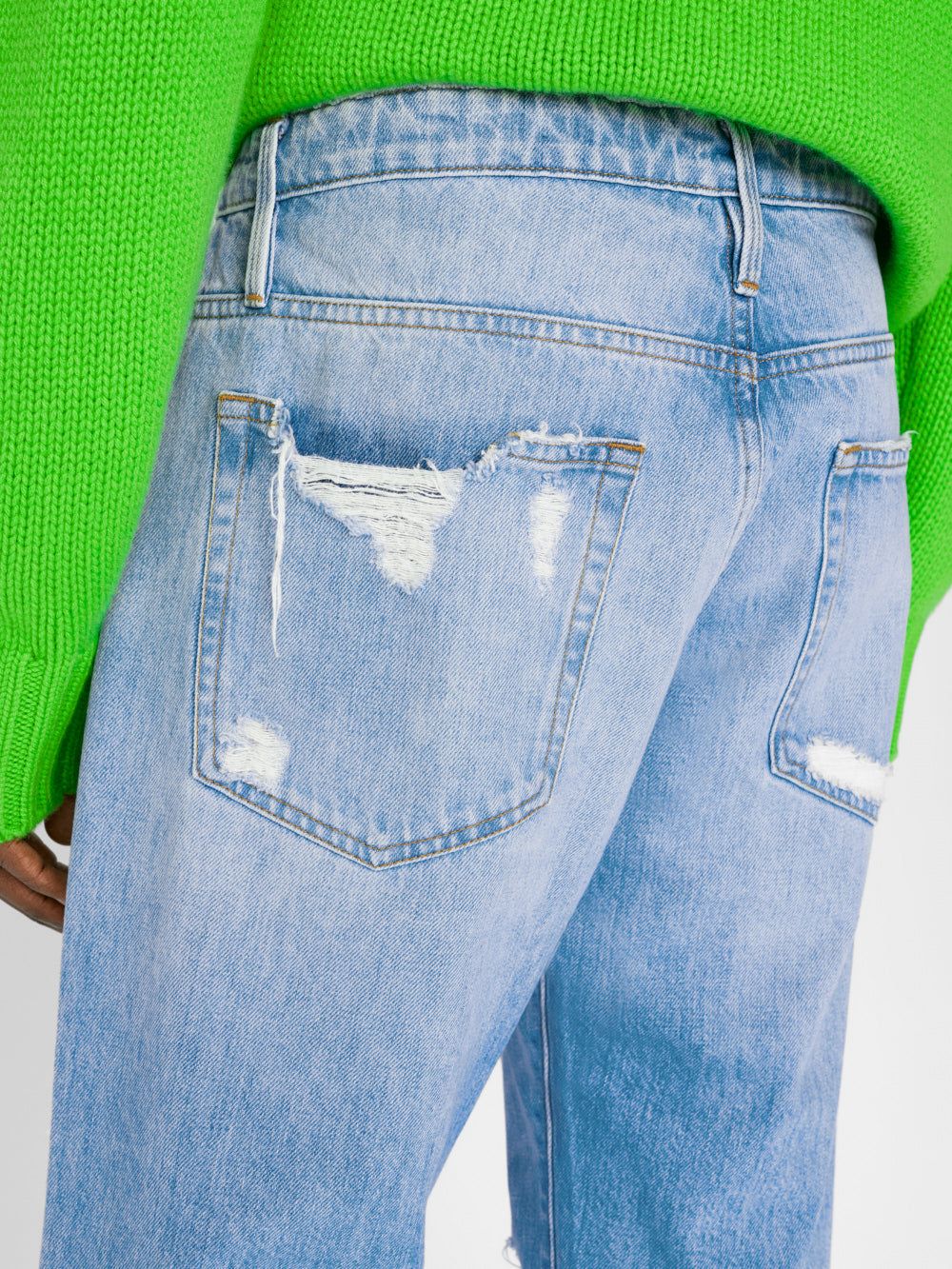 Relaxed Straight -- Gate Destruct sold by Frame Denim product image thumbnail 6