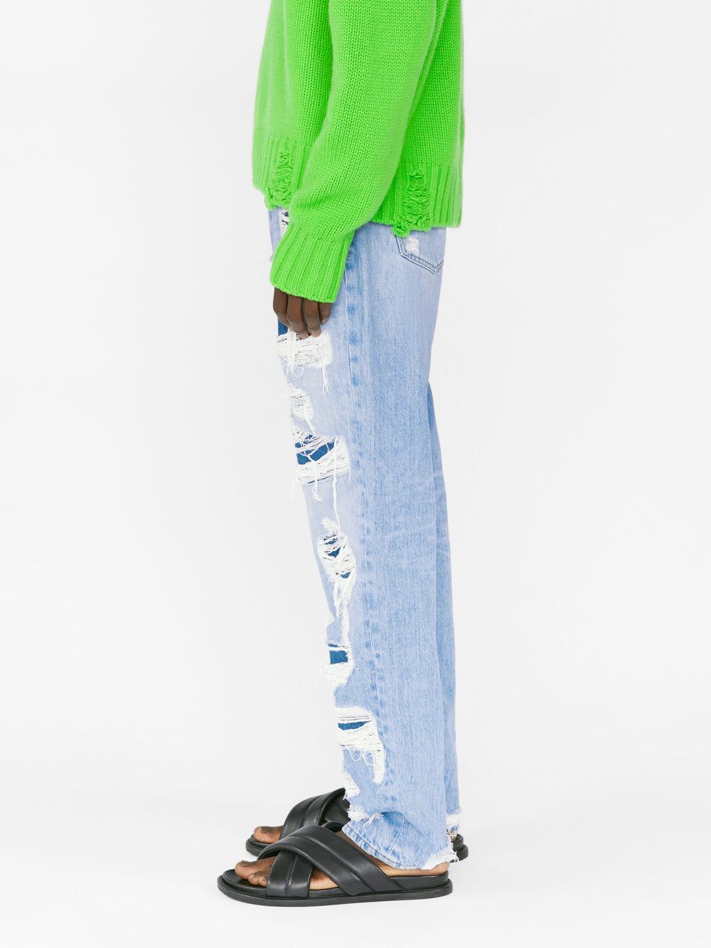 Relaxed Straight -- Gate Destruct sold by Frame Denim product image thumbnail 8