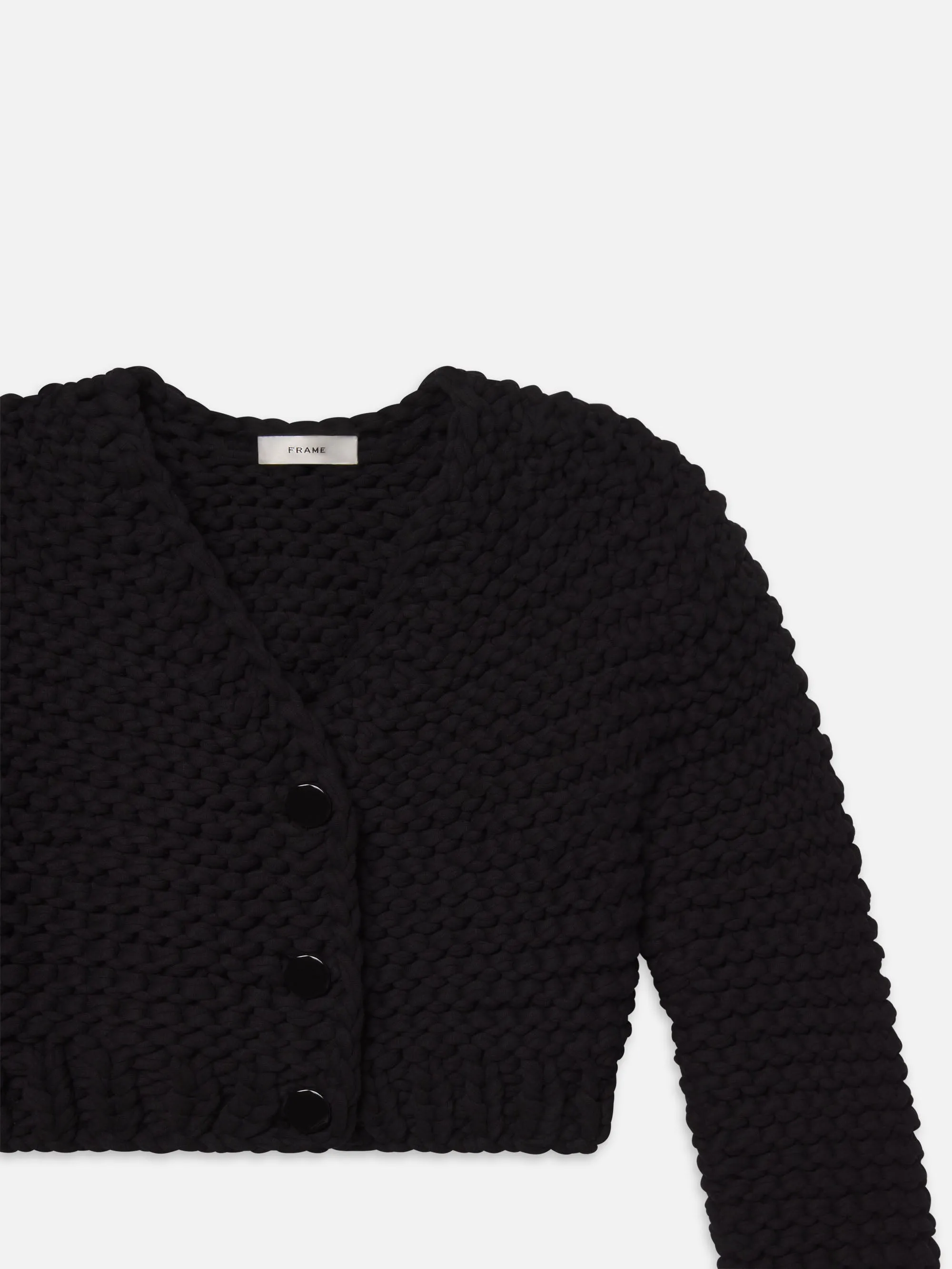 The Bubble Cardi -- Black sold by Frame Denim product image thumbnail 2