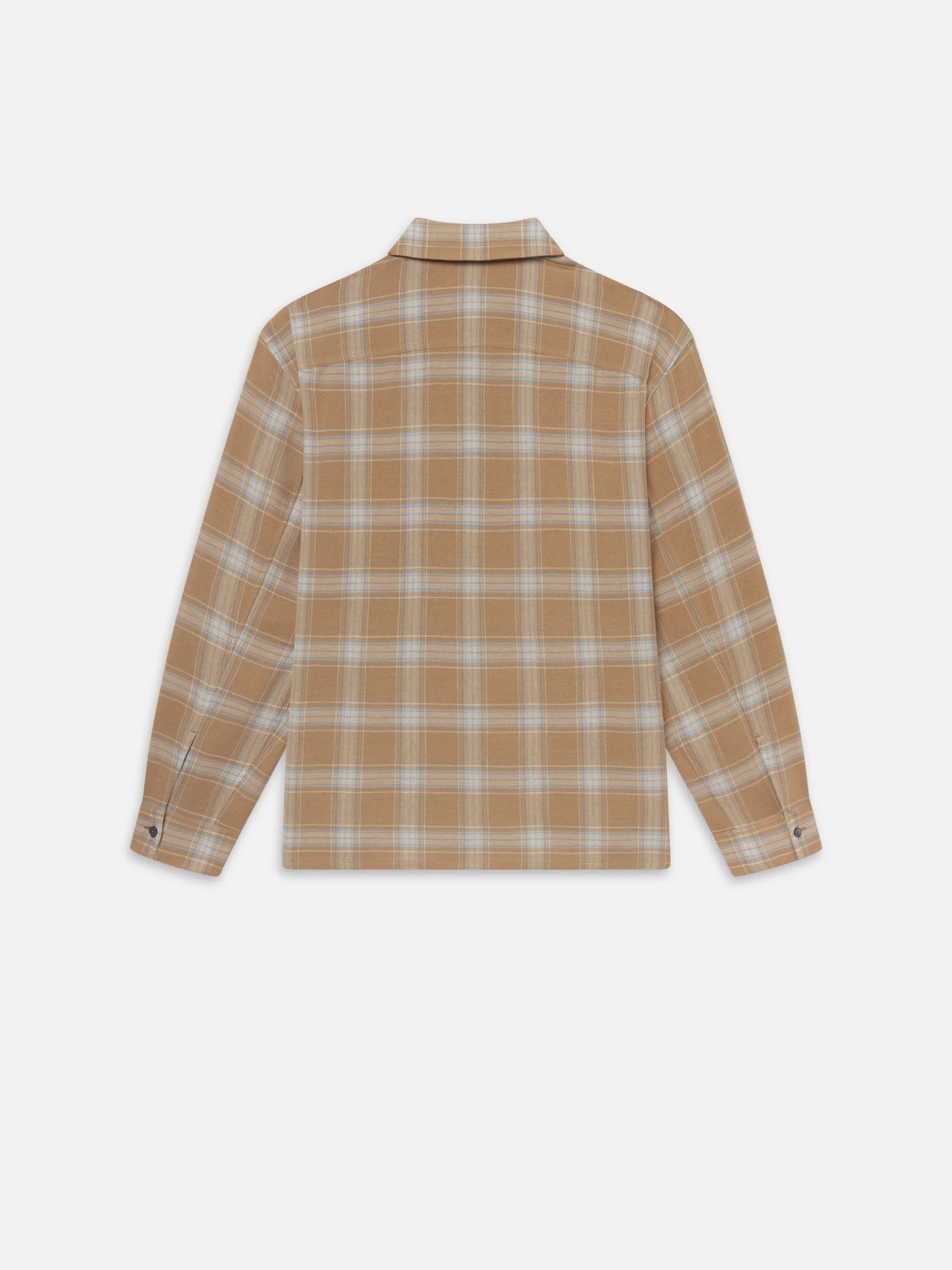 Plaid Shirt -- Beige Plaid sold by Frame Denim product image thumbnail 4