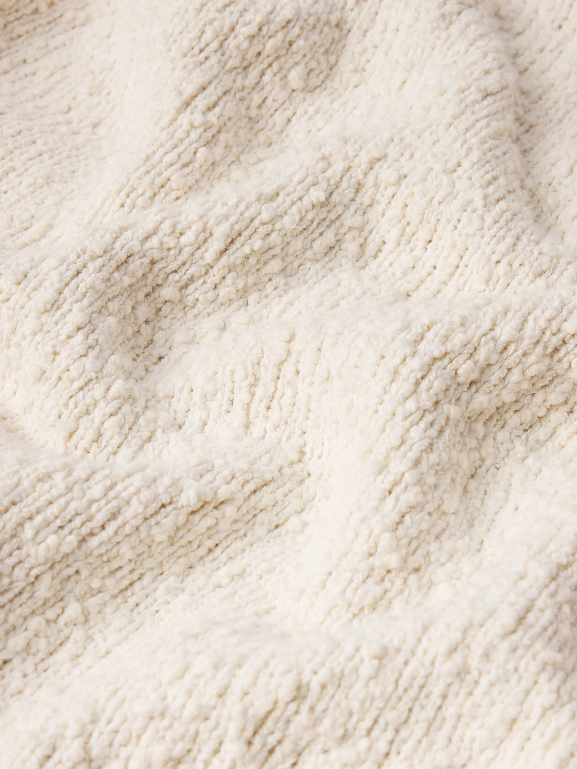 Chunky Textured Sweater -- Cream sold by Frame Denim product image thumbnail 2