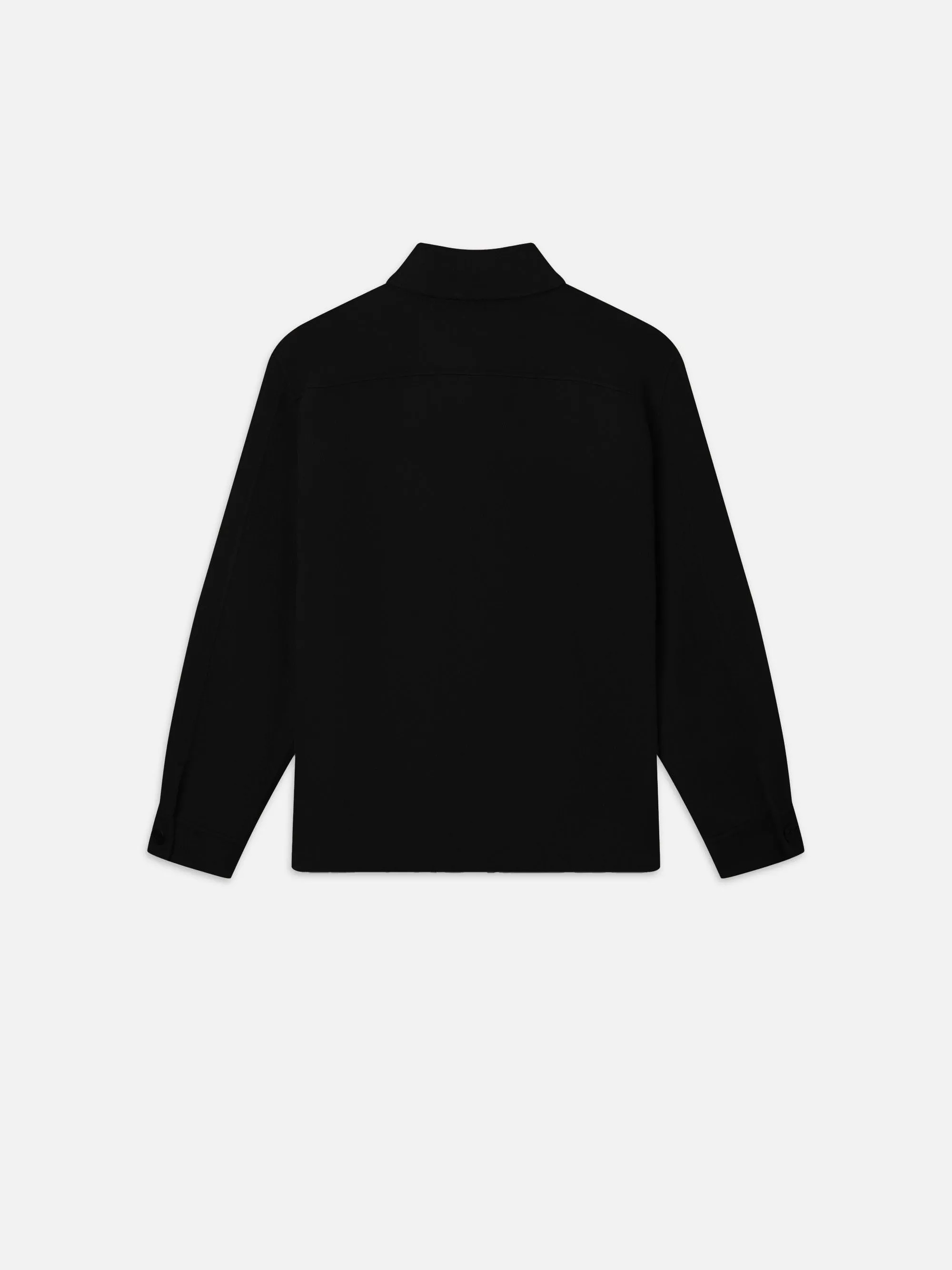Double Face Shirt Jacket -- Black sold by Frame Denim product image thumbnail 3