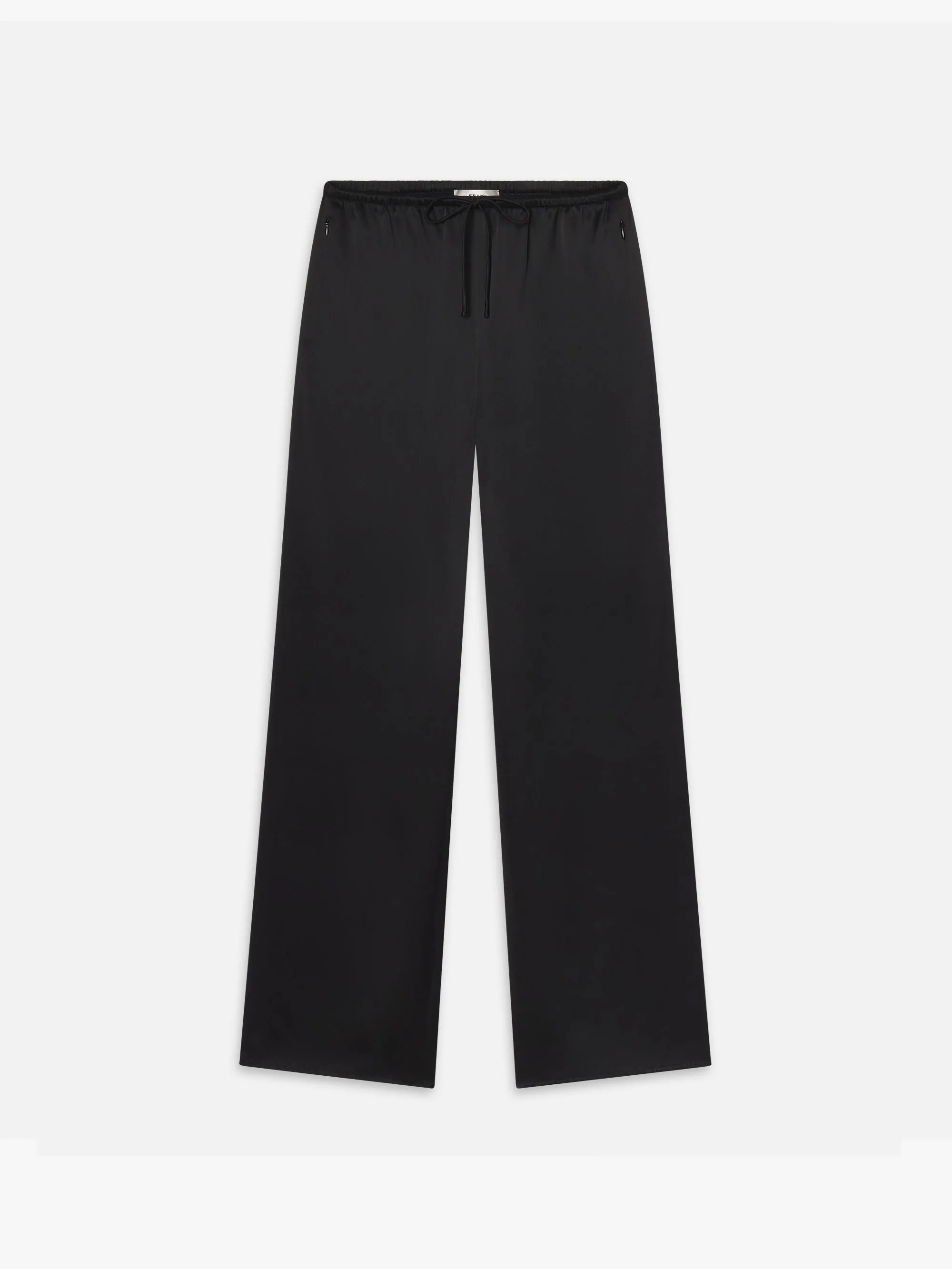The Silk Lounge Pant -- Black sold by Frame Denim
