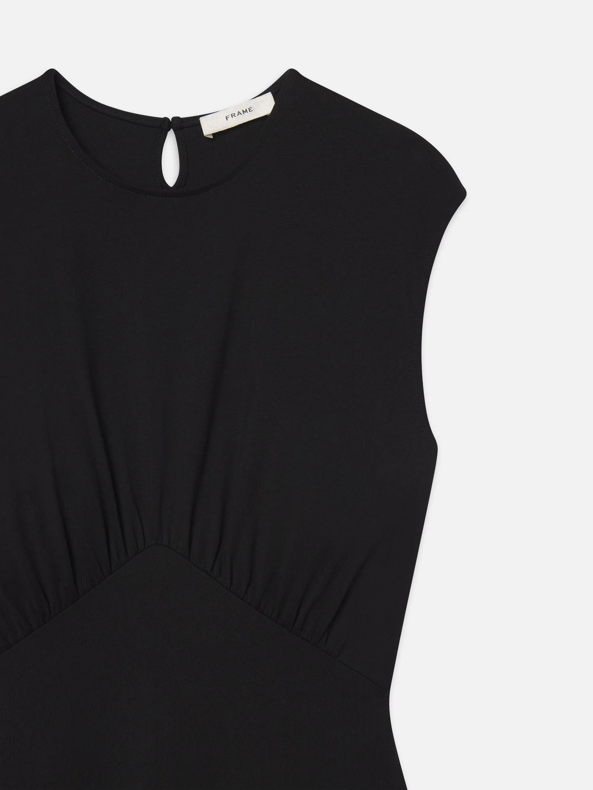 The Gathered Dress -- Black sold by Frame Denim product image thumbnail 2