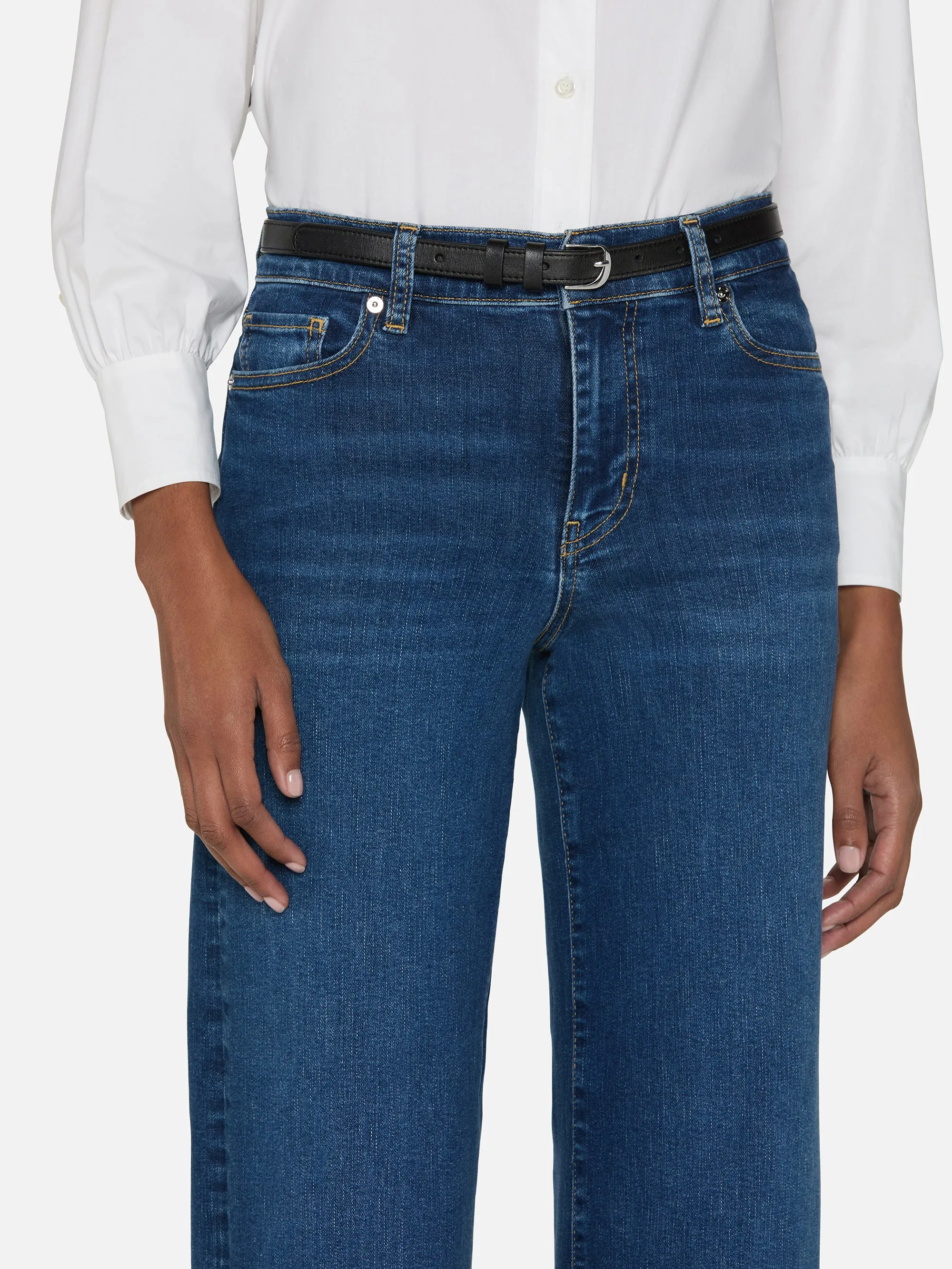 Le Slim Palazzo -- Femma sold by Frame Denim product image thumbnail 4