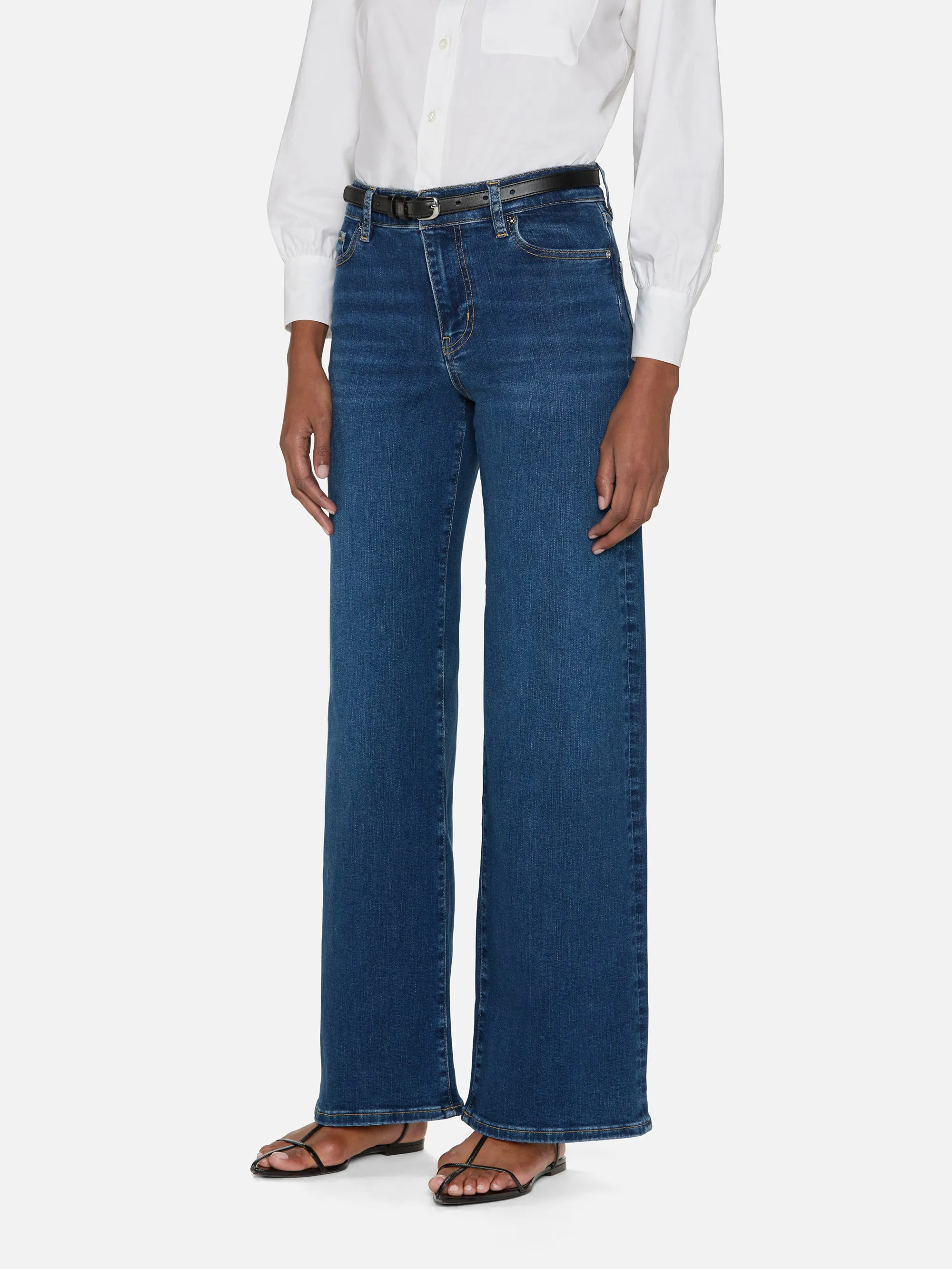 Le Slim Palazzo -- Femma sold by Frame Denim product image thumbnail 3