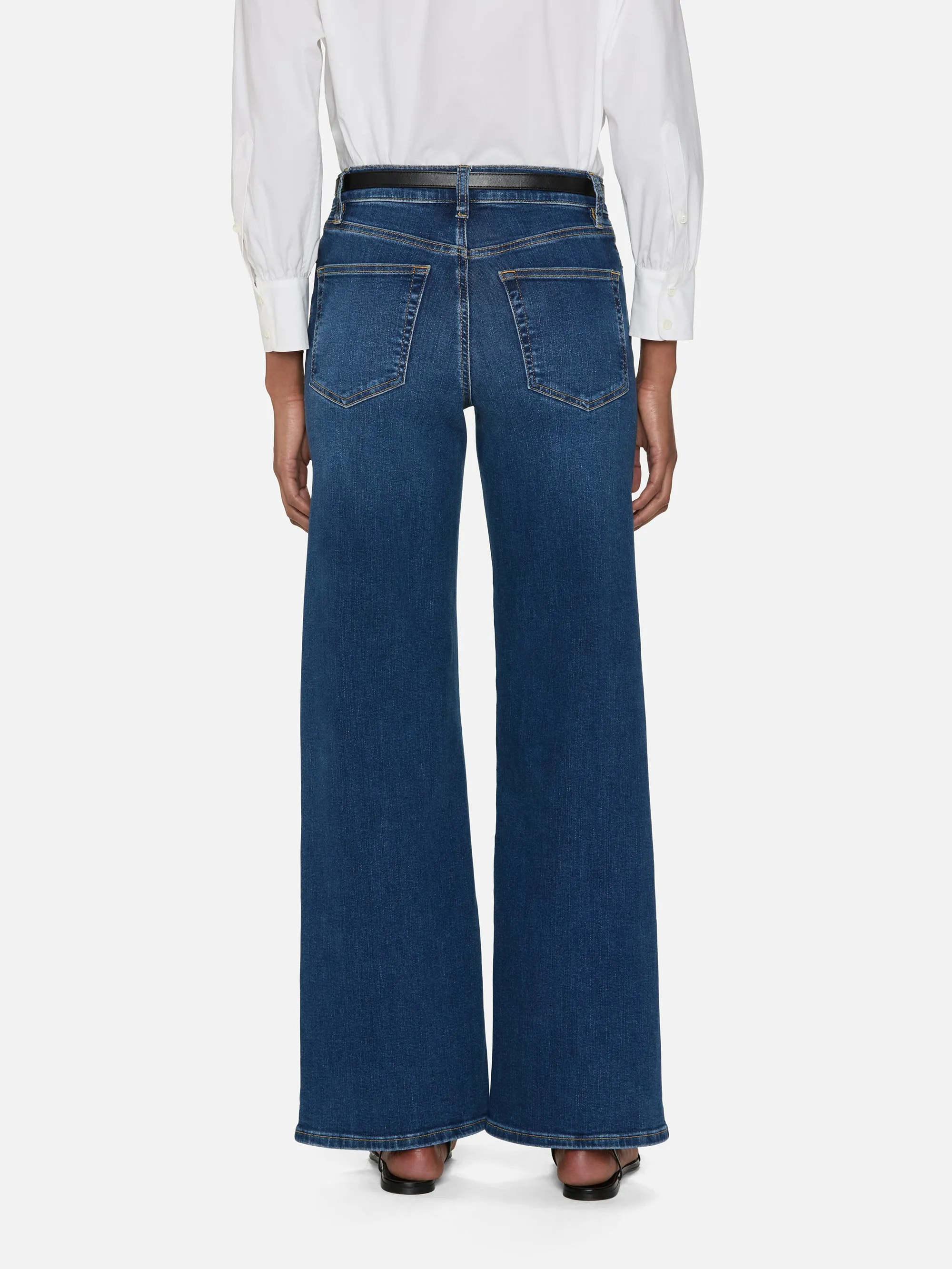 Le Slim Palazzo -- Femma sold by Frame Denim product image thumbnail 5