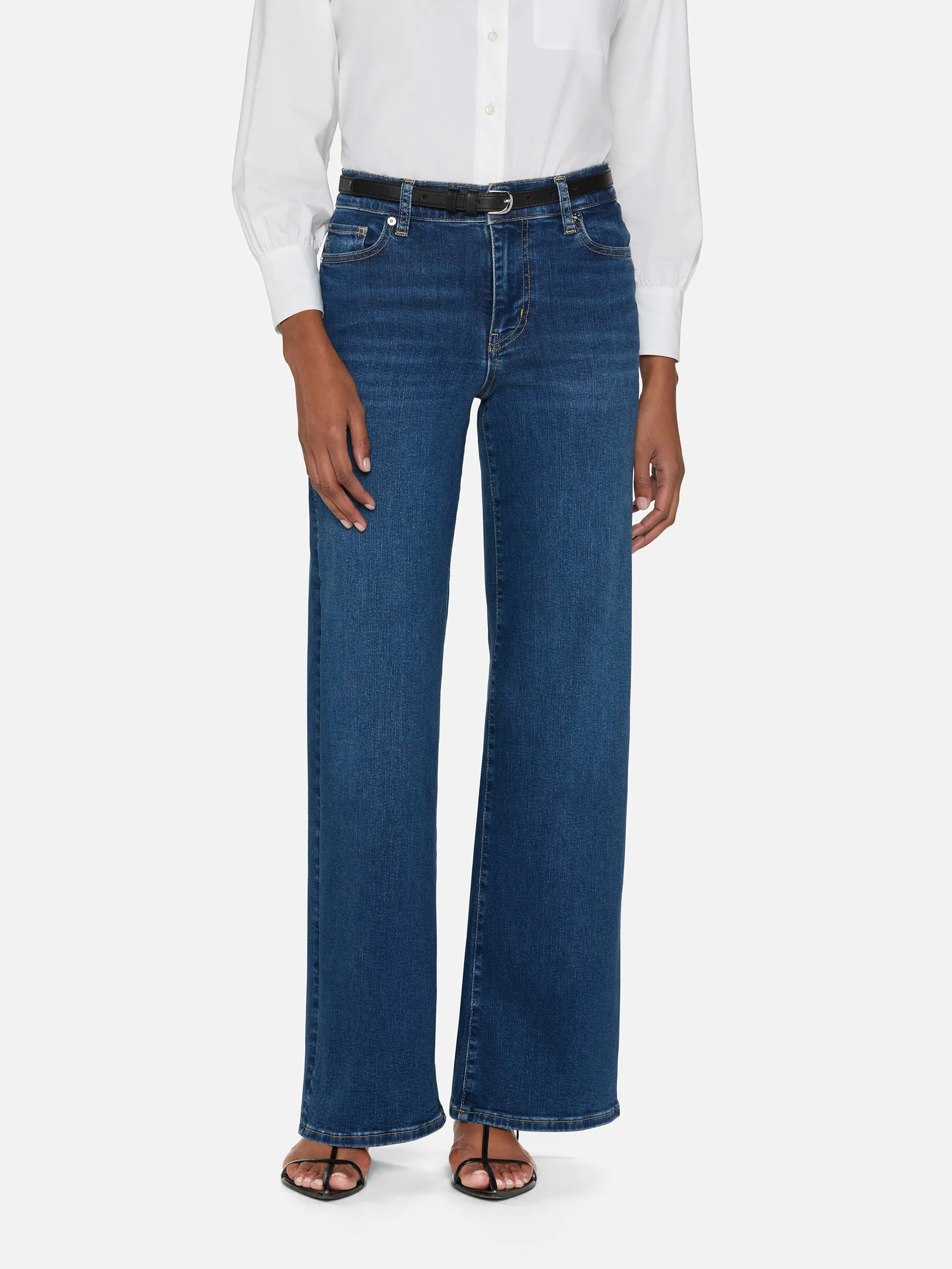 Le Slim Palazzo -- Femma sold by Frame Denim product image thumbnail 2