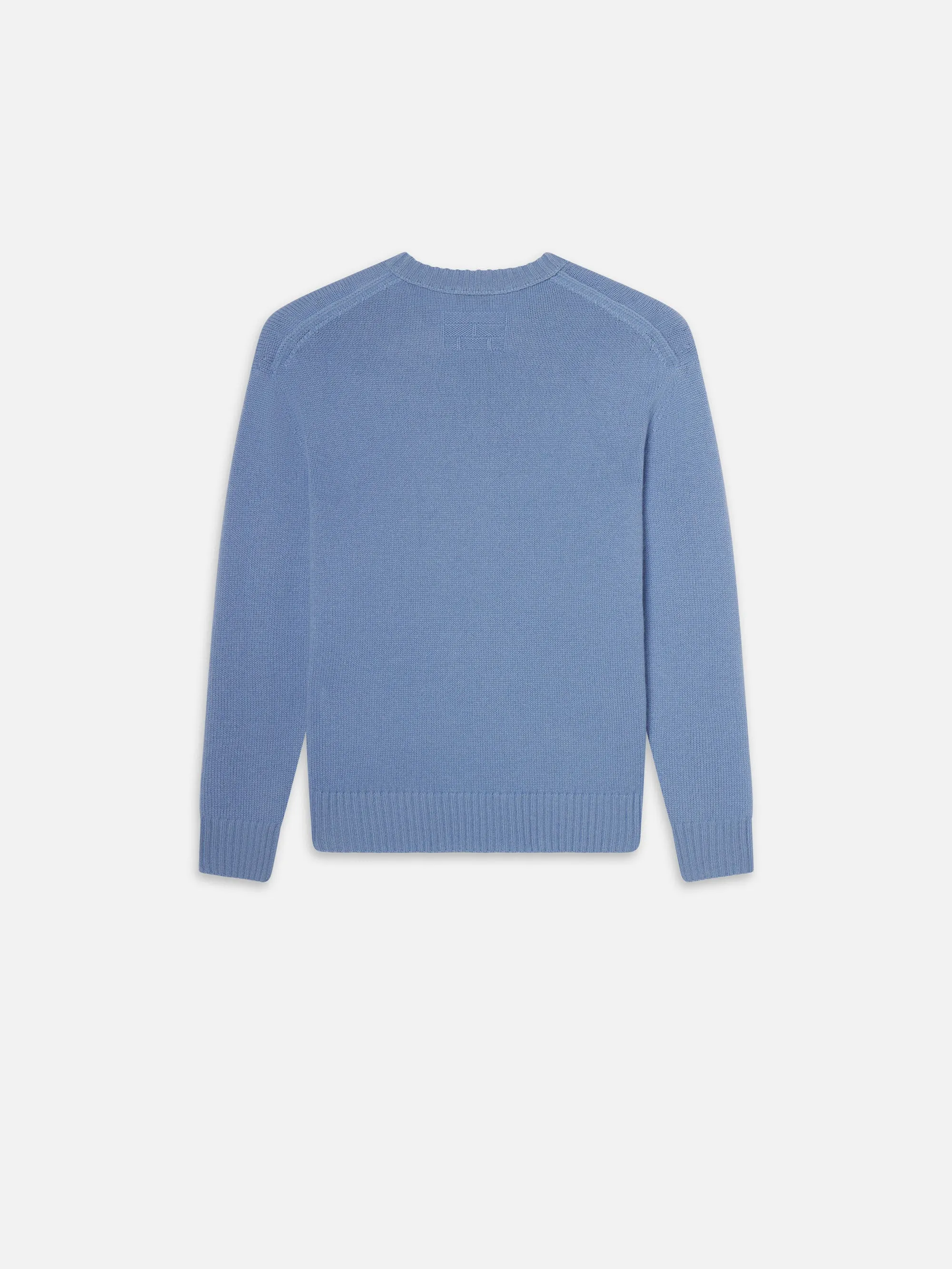 Cashmere Crewneck Sweater -- Smoky Blue sold by Frame Denim product image thumbnail 4