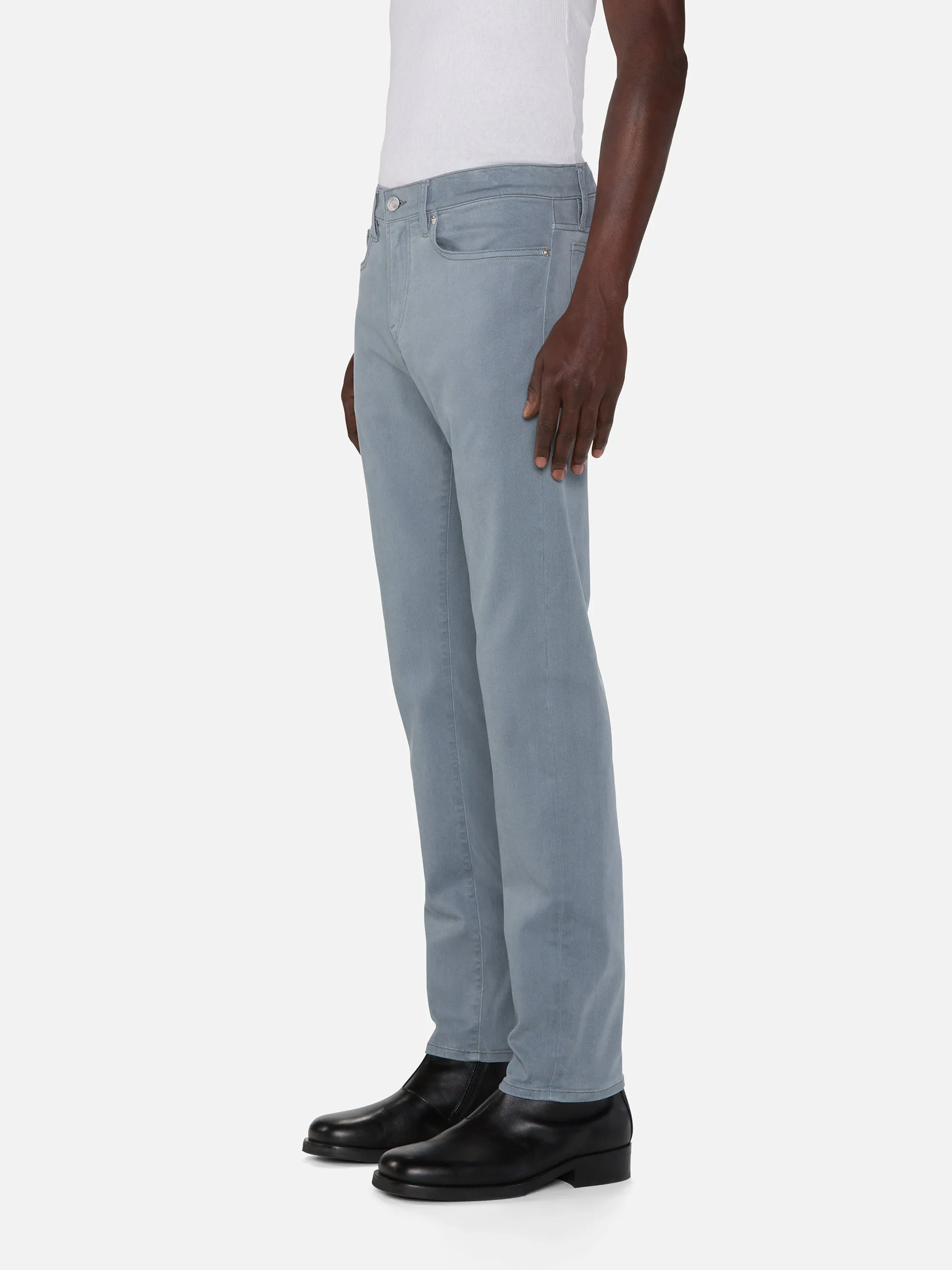 L'Homme Slim Brushed Twill -- Smoky Blue sold by Frame Denim product image thumbnail 4