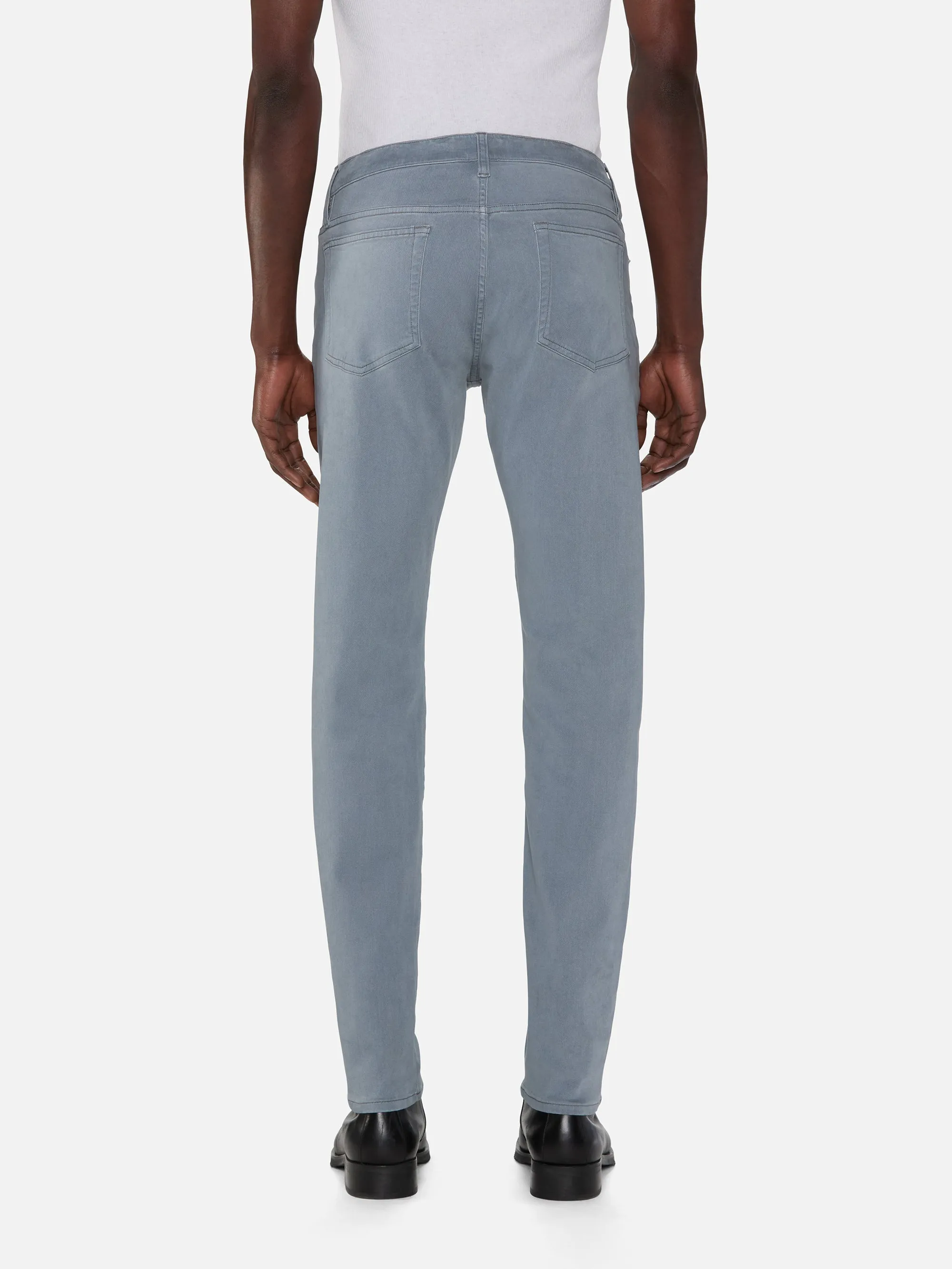 L'Homme Slim Brushed Twill -- Smoky Blue sold by Frame Denim product image thumbnail 5