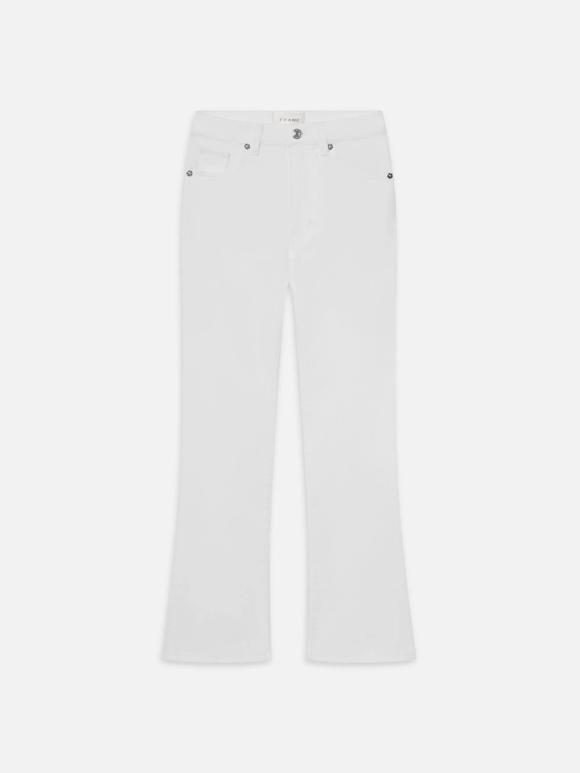 The Reboot Crop -- White sold by Frame Denim