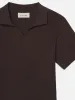 Jacquard Polo -- Brown sold by Frame Denim