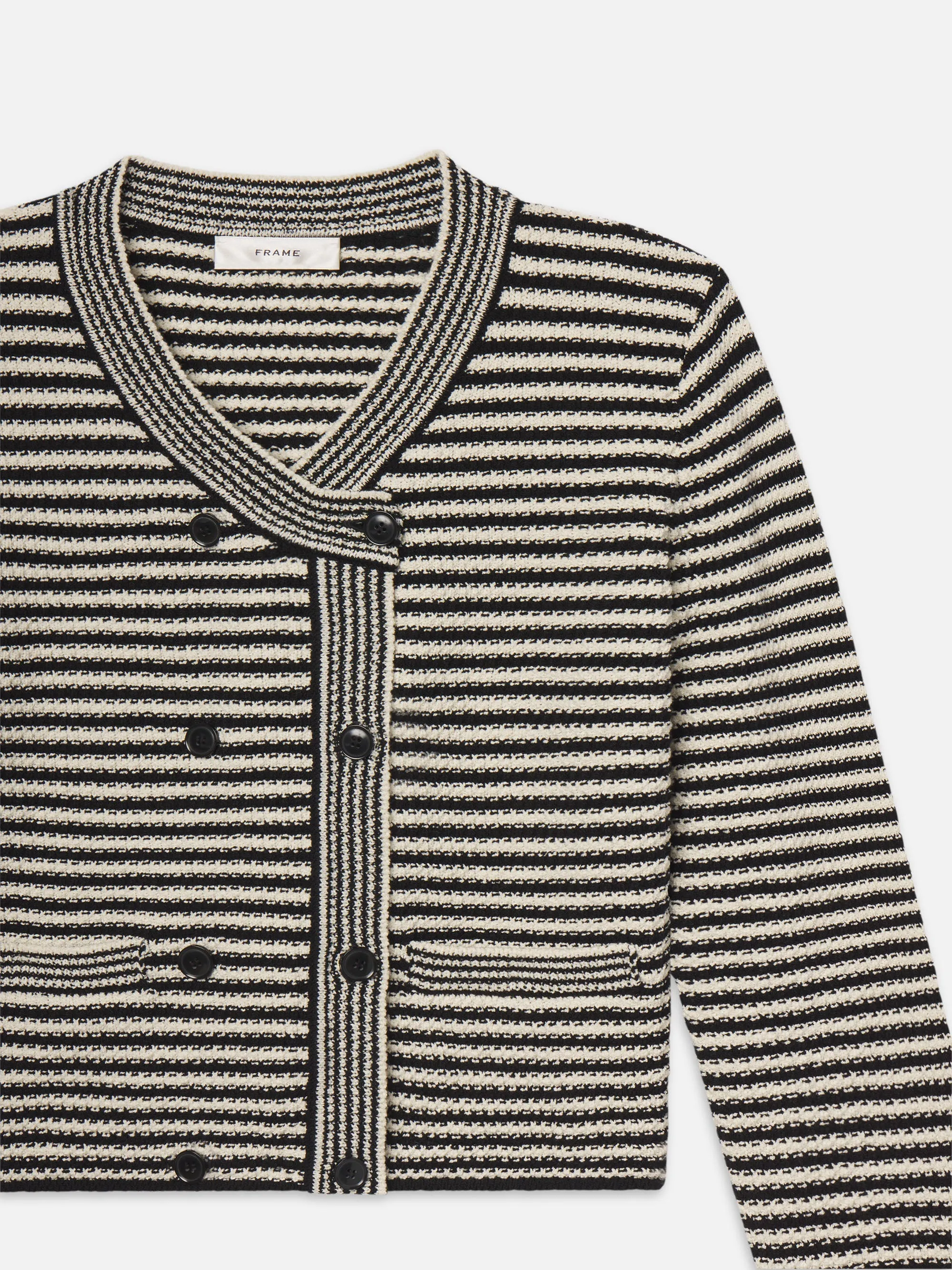 The Court Cardi -- Black Multi sold by Frame Denim product image thumbnail 2