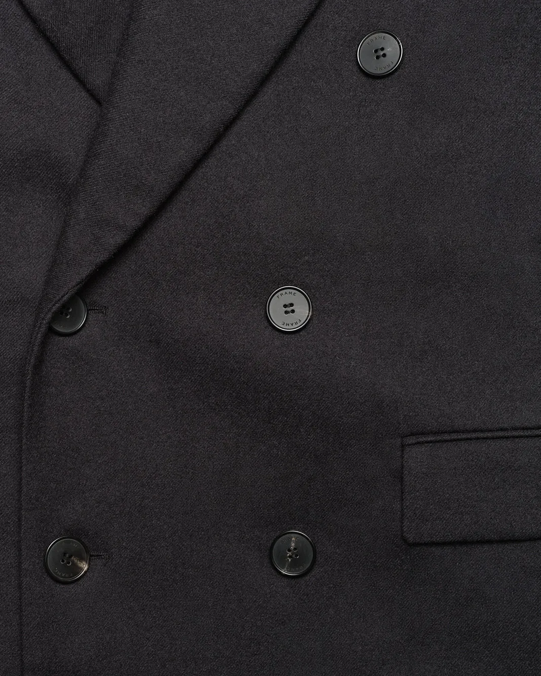 Double Breasted Jacket -- Black sold by Frame Denim product image thumbnail 2