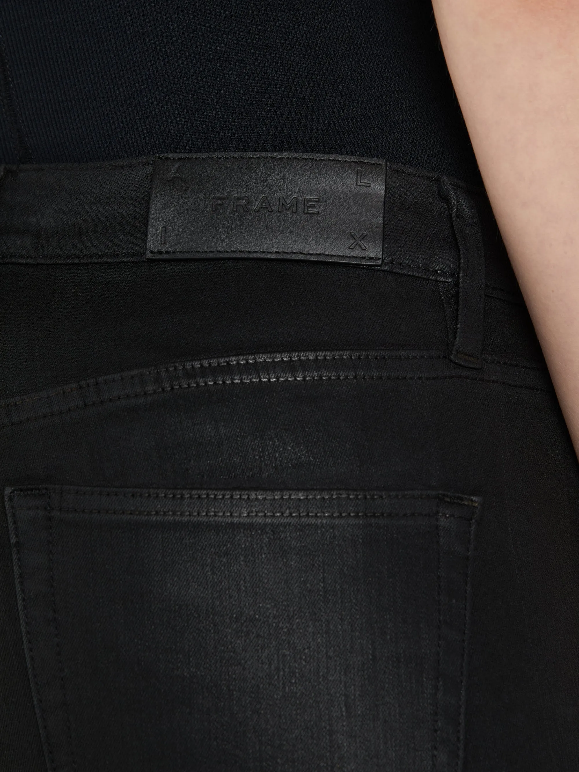 The Alix -- Black Coated sold by Frame Denim product image thumbnail 4