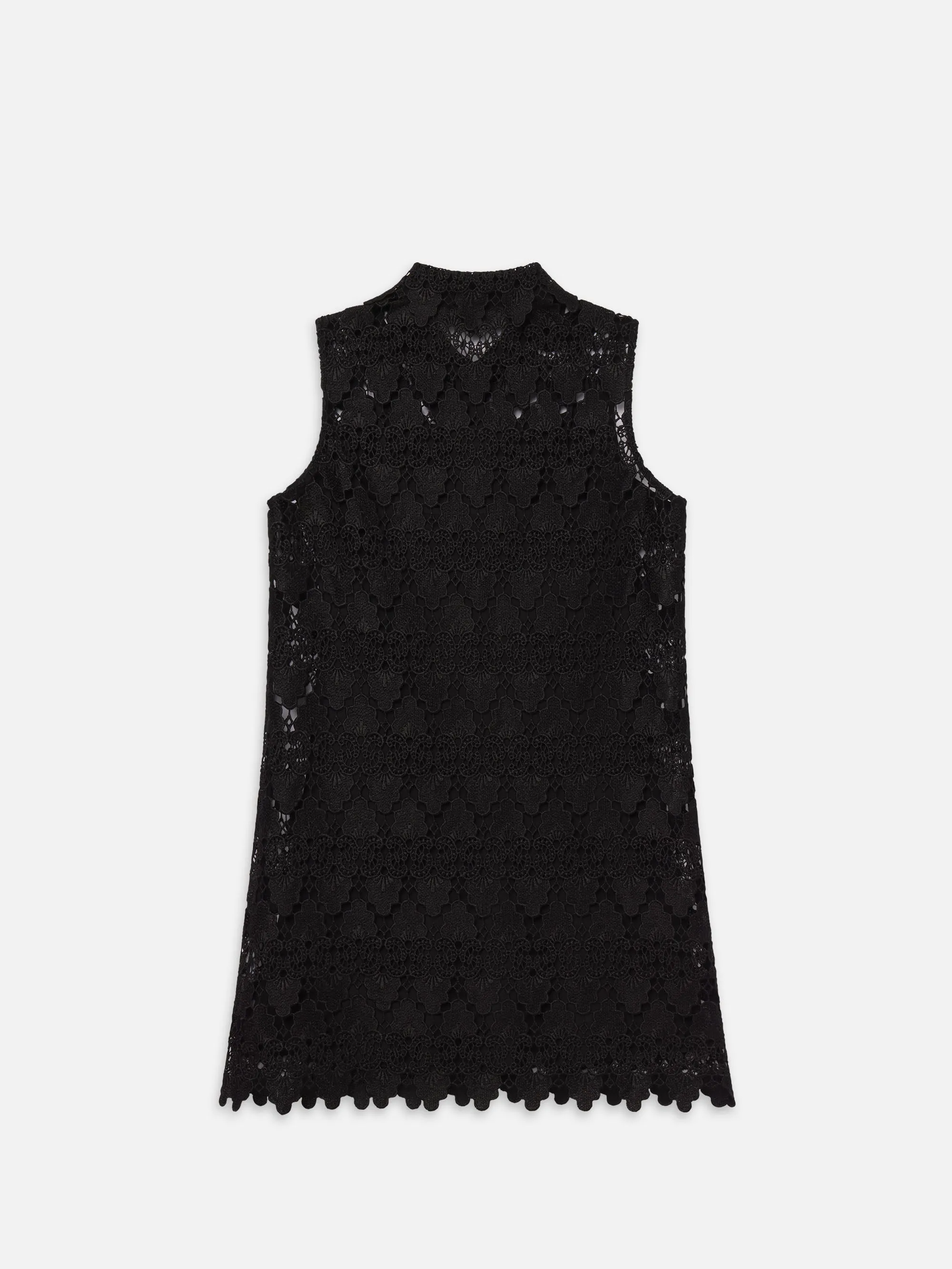 The Deco Lace Dress -- Black sold by Frame Denim product image thumbnail 3