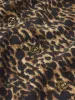 The Leopard Cashmere Cardi -- Sand Multi sold by Frame Denim