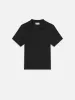 Jacquard Polo -- Black sold by Frame Denim