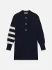 The Rugby Tunic -- Navy Multi sold by Frame Denim