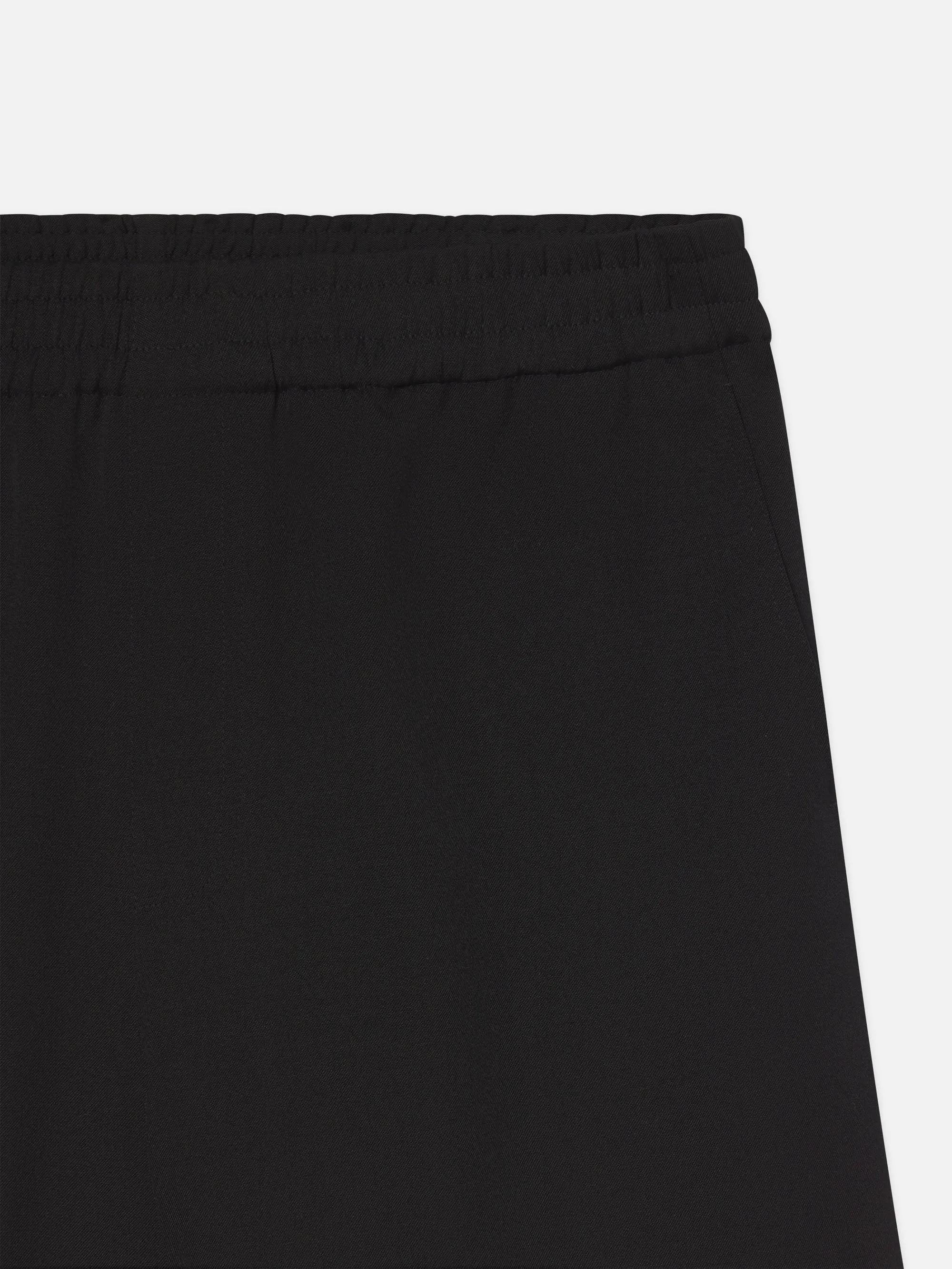 Wool Relaxed Shorts -- Black sold by Frame Denim product image thumbnail 3
