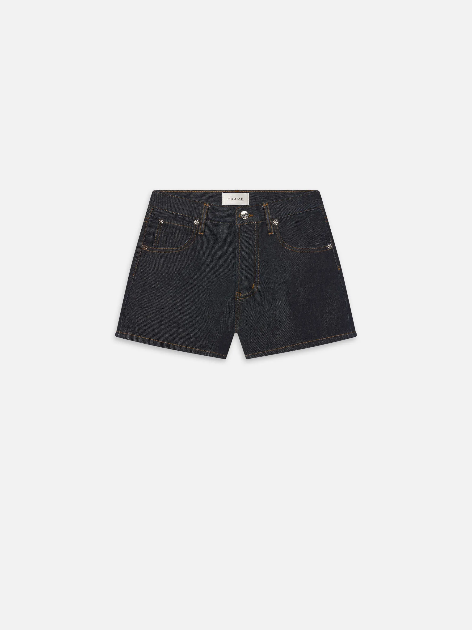 The Hang Short -- Rinse sold by Frame Denim