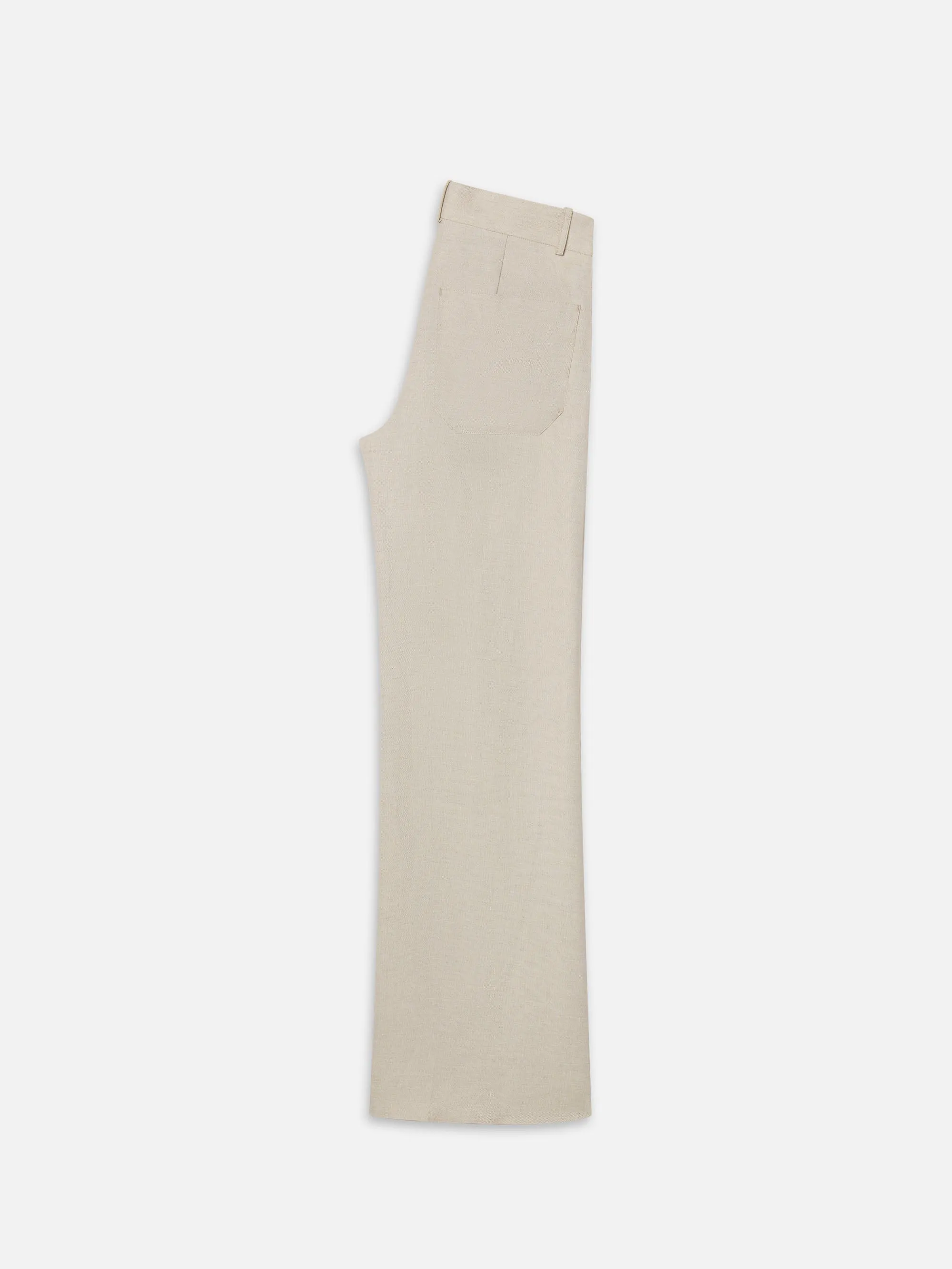 Le Slim Palazzo Modernist Pocket -- Flax sold by Frame Denim product image thumbnail 3