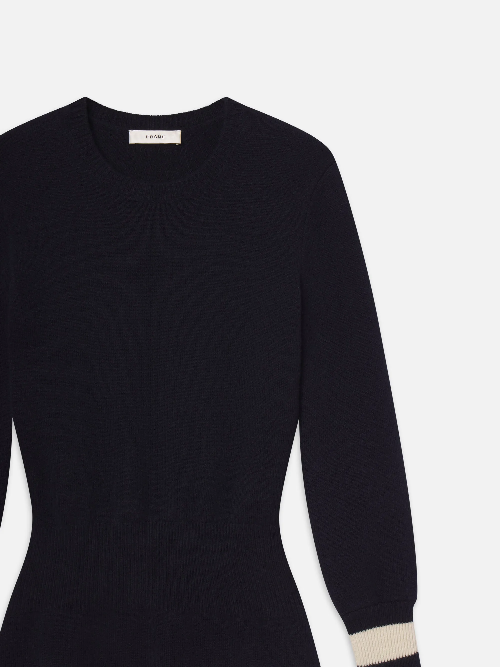 The Cashmere Club Dress -- Navy Multi sold by Frame Denim product image thumbnail 2
