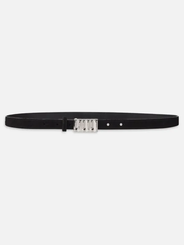 Petite Sculptural Belt -- Black sold by Frame Denim
