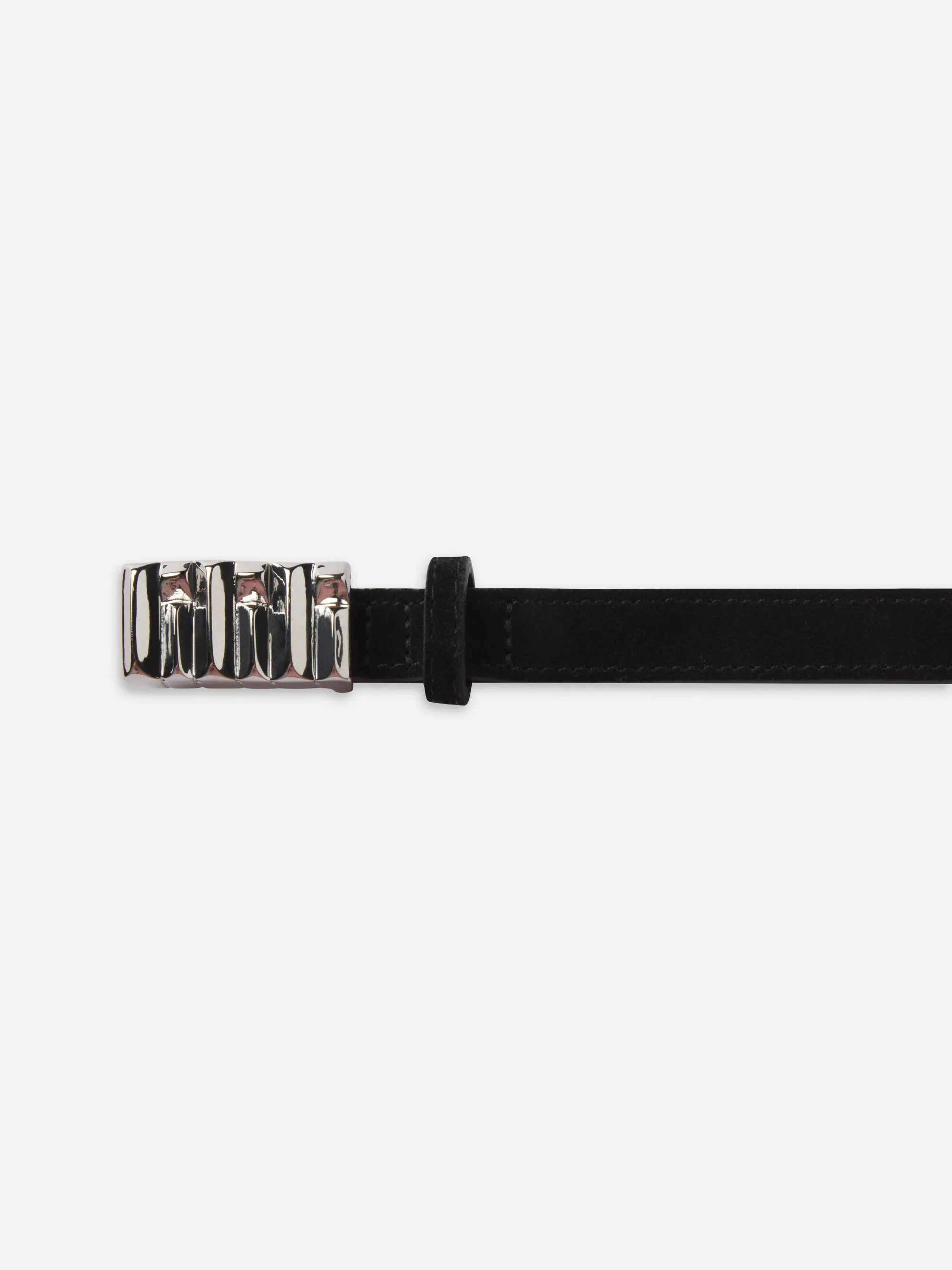 Petite Sculptural Belt -- Black sold by Frame Denim product image thumbnail 2