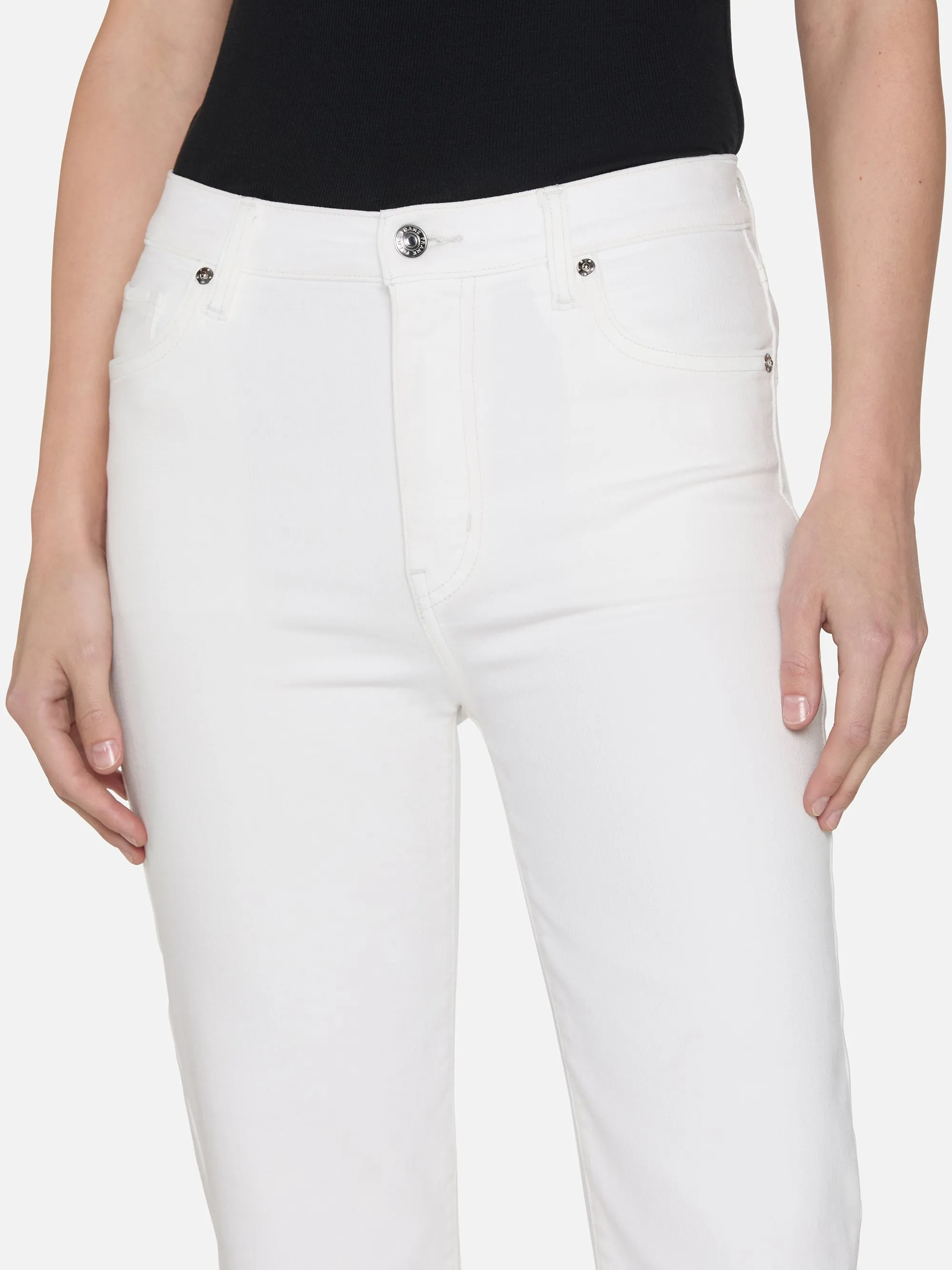 Le Sleek Straight -- White sold by Frame Denim product image thumbnail 3