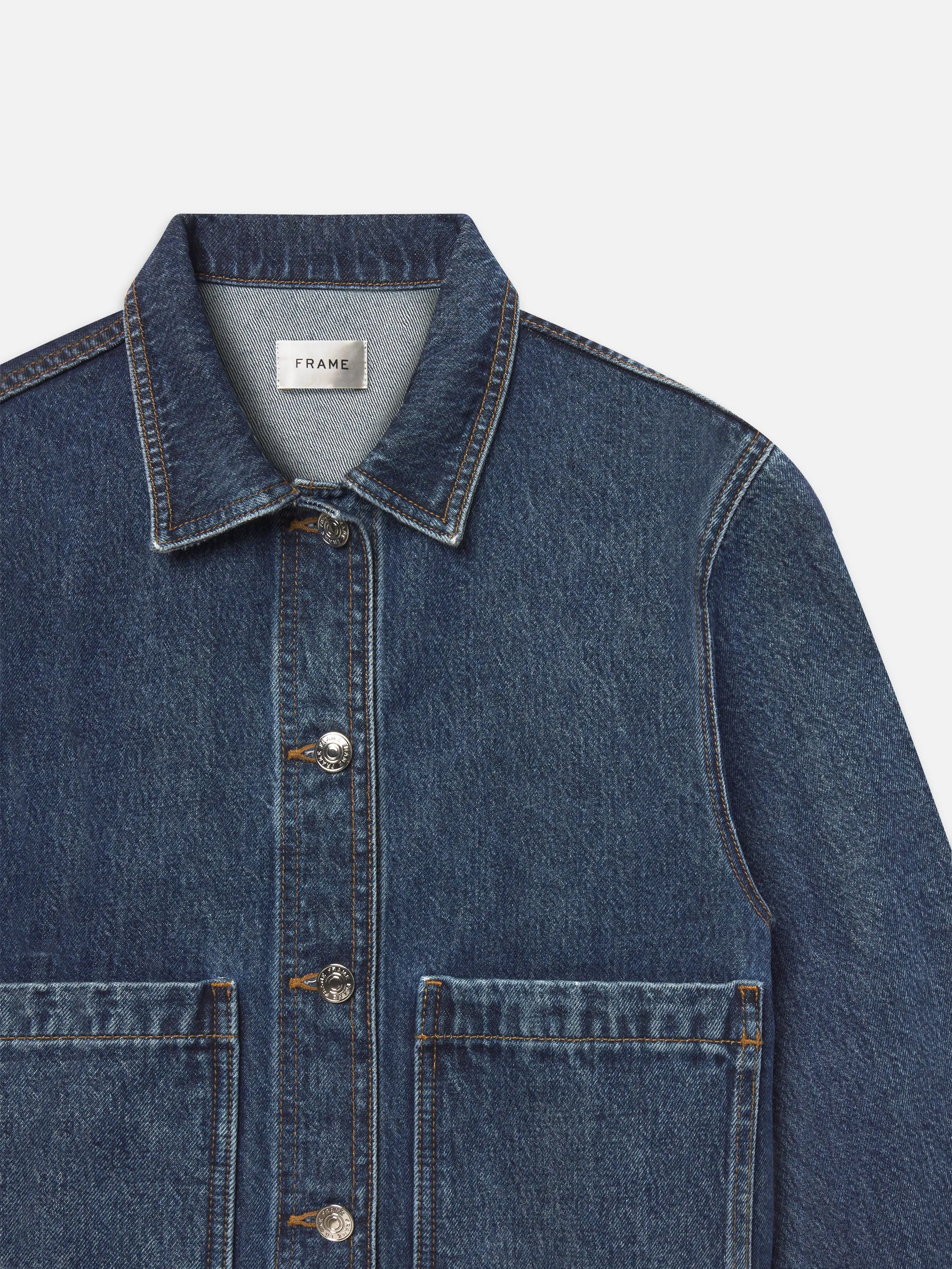 The Patch Pocket Jacket -- Noble sold by Frame Denim product image thumbnail 3
