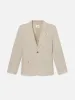 The Grandfather Blazer -- Flax sold by Frame Denim