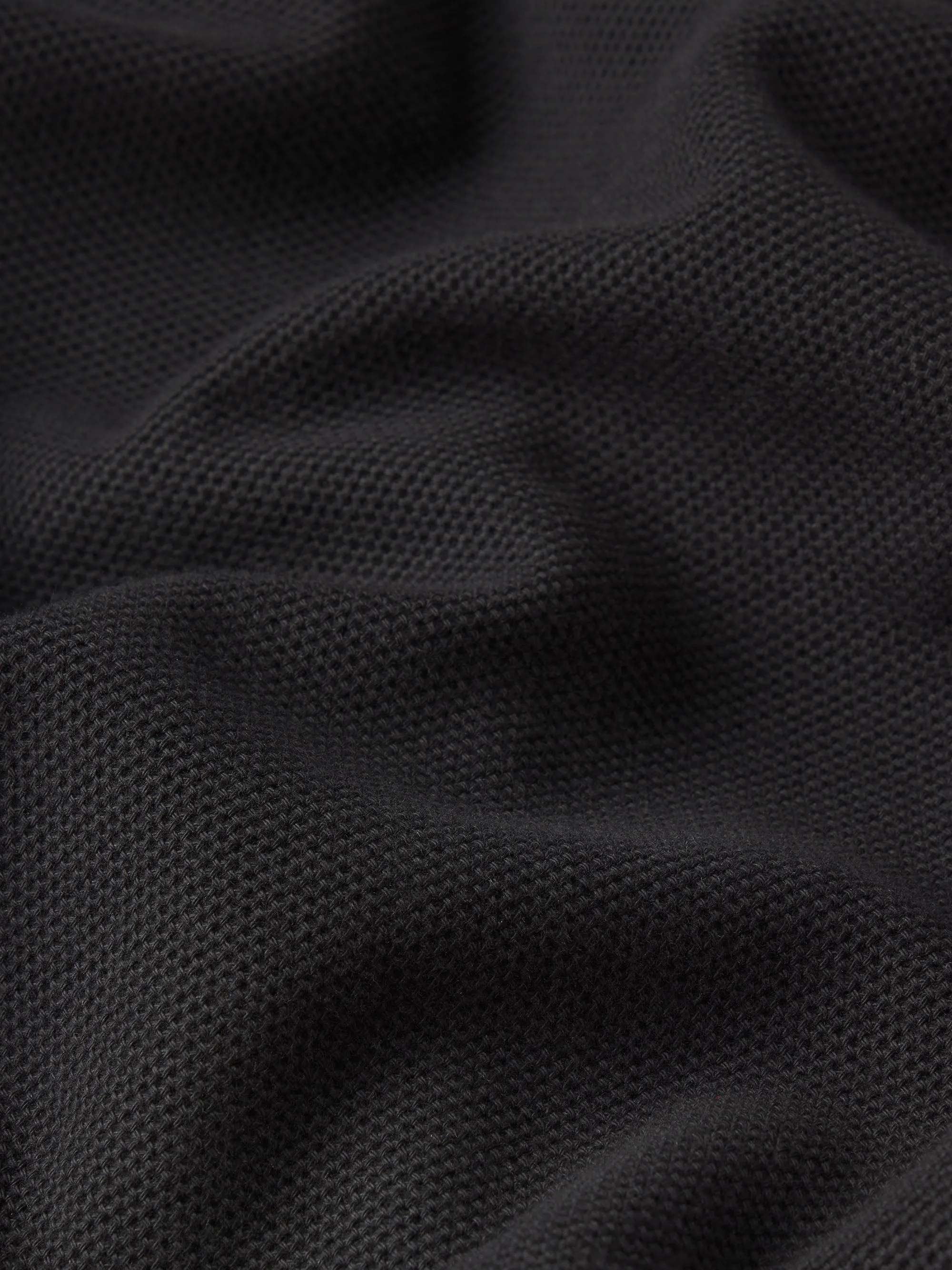 Jacquard Short Sleeve Relaxed Shirt -- Black sold by Frame Denim product image thumbnail 2