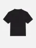 Jacquard Short Sleeve Relaxed Shirt -- Black sold by Frame Denim