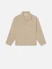 Duo Fold Relaxed Shirt -- Light Beige sold by Frame Denim