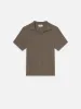 Jacquard Polo -- Dark Sage sold by Frame Denim