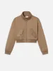 The Harrington Jacket -- Beige sold by Frame Denim
