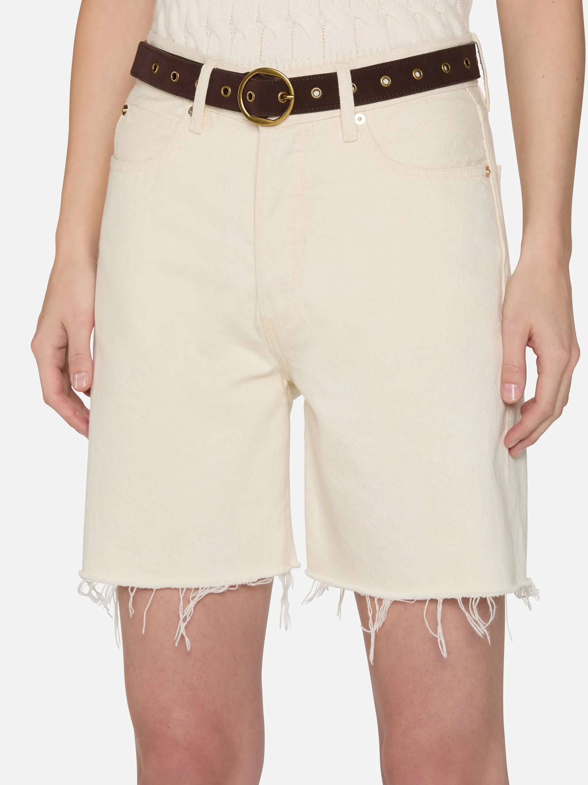 The Timeless Short -- Milkshake sold by Frame Denim product image thumbnail 3