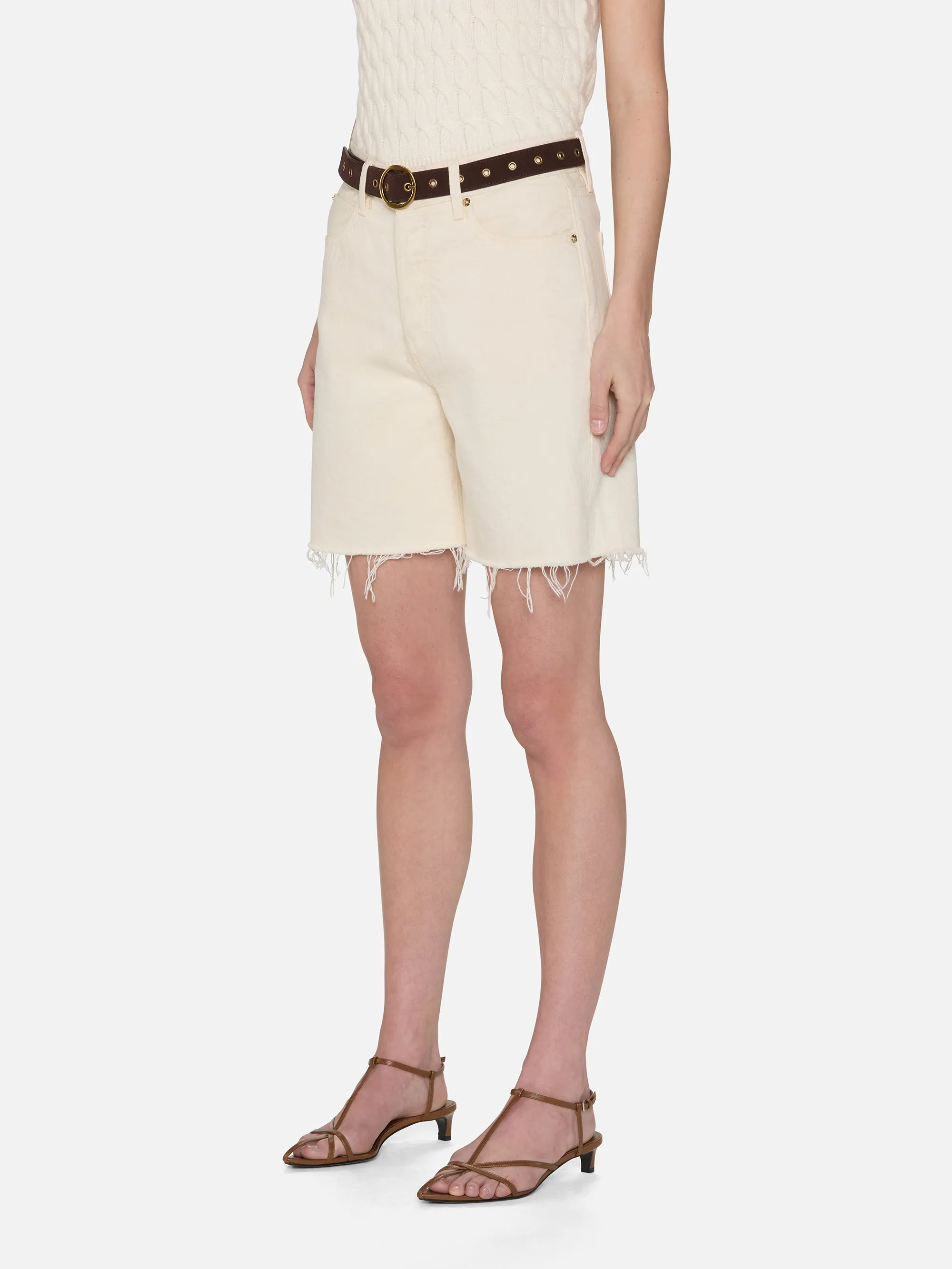 The Timeless Short -- Milkshake sold by Frame Denim product image thumbnail 4