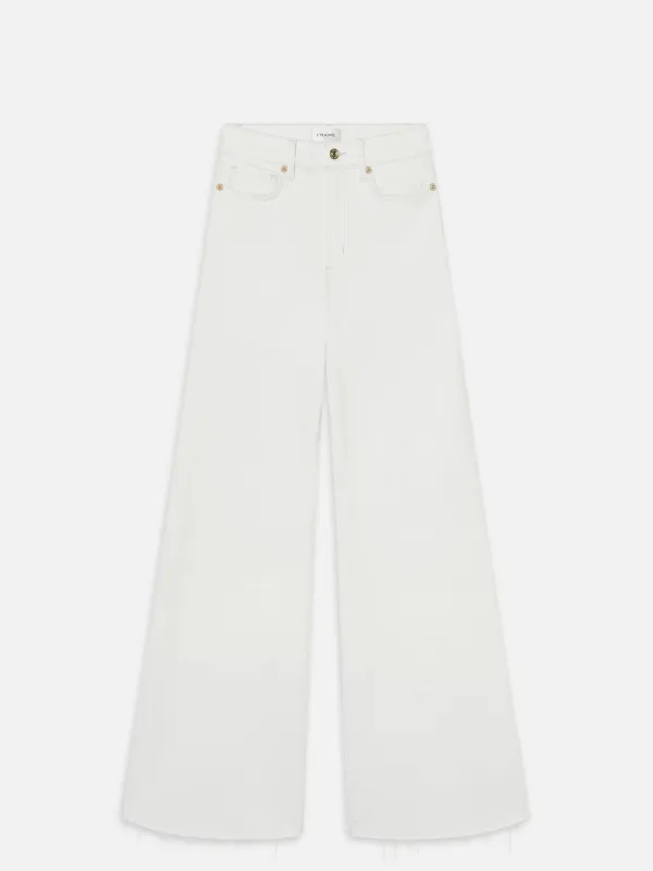 Le Palazzo Crop Raw After -- Au Natural Clean Raw After sold by Frame Denim