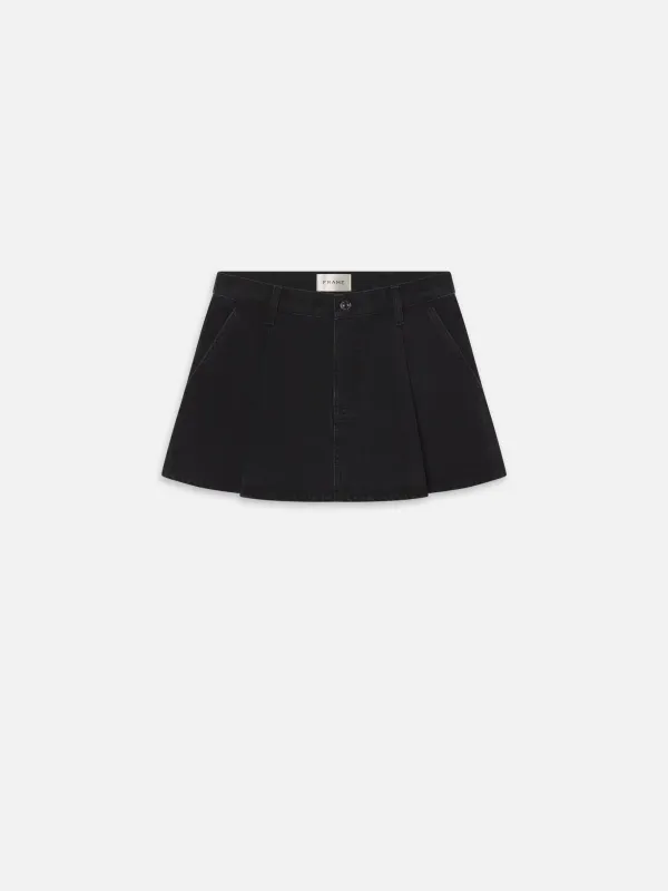 The Pleated Skirt -- Axiom sold by Frame Denim