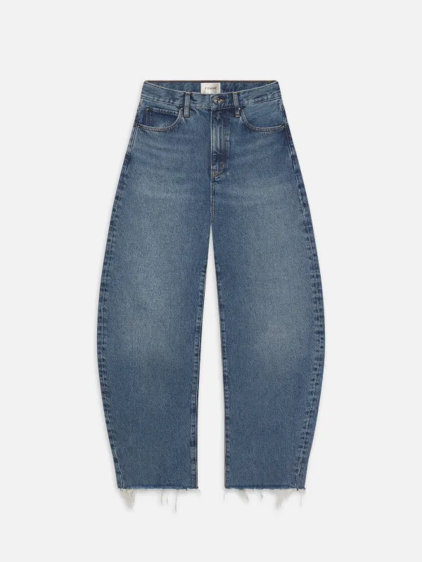 The Bubble Crop -- Knock Out Raw Fray sold by Frame Denim