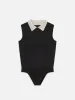 The City Bodysuit -- Black sold by Frame Denim