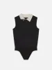 The City Bodysuit -- Black sold by Frame Denim