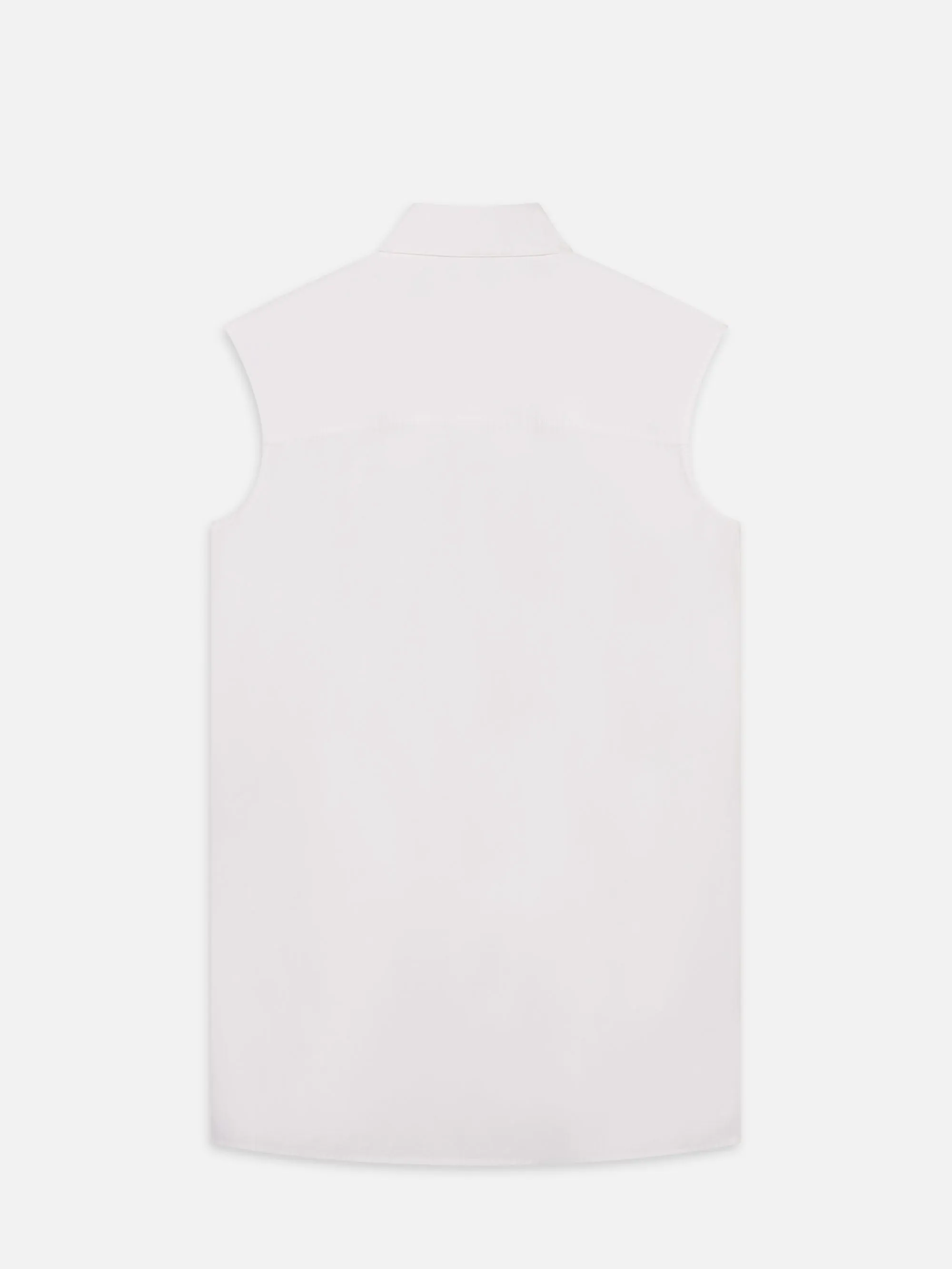 The Sleeveless Shirt Dress -- White sold by Frame Denim product image thumbnail 3