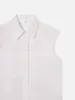 The Sleeveless Shirt Dress -- White sold by Frame Denim