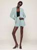 The Fluid Tailored Short -- Robin's Egg Blue sold by Frame Denim