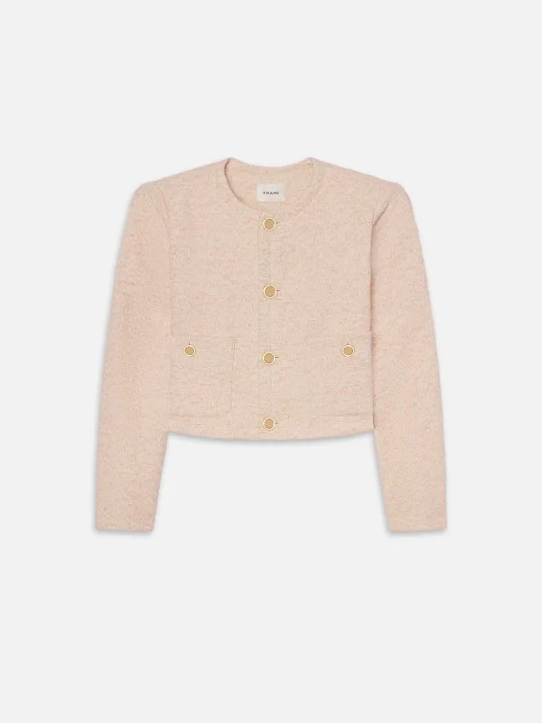 The Tweed Jacket -- Azalea Multi sold by Frame Denim