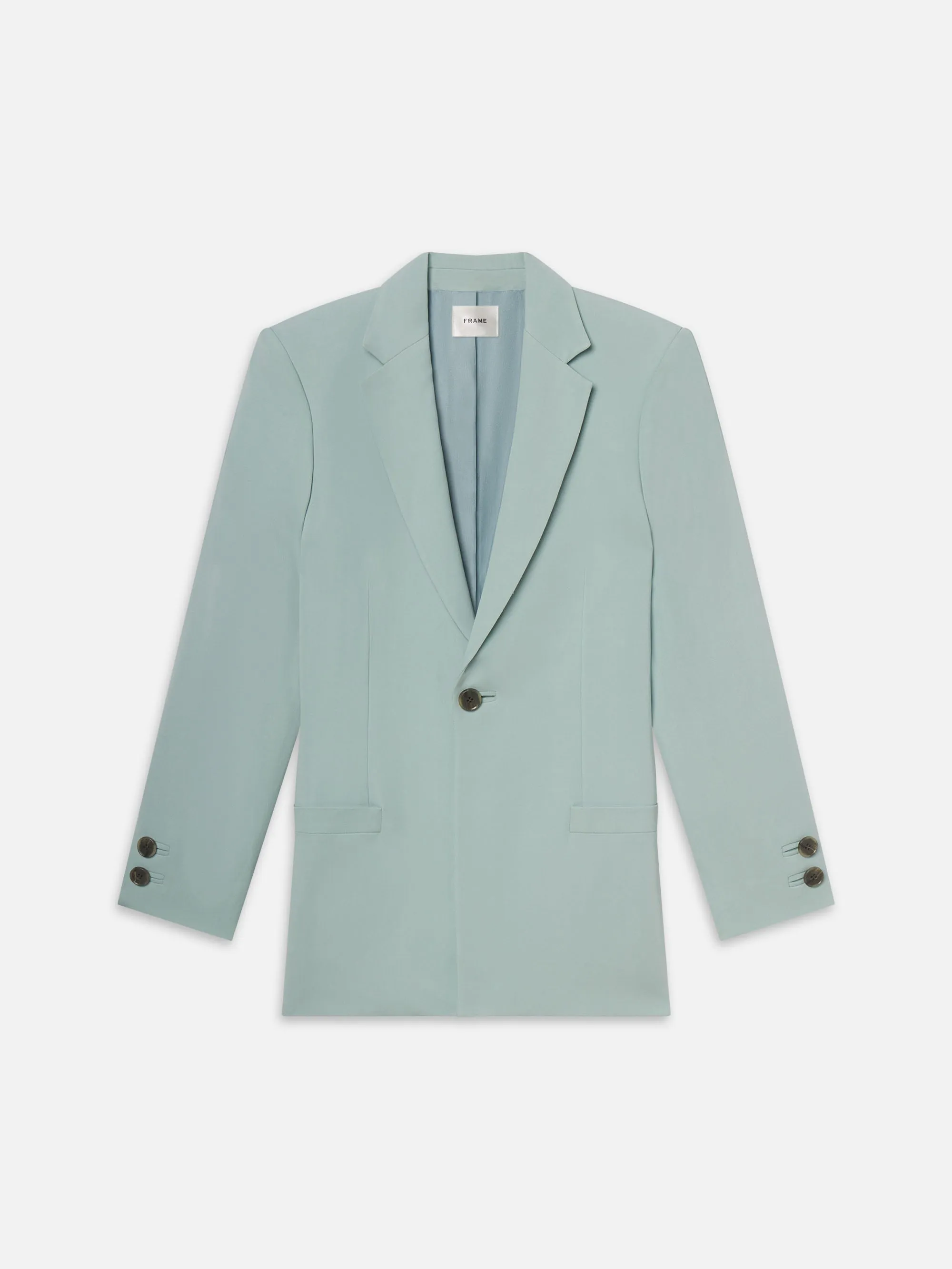 The Slim Blazer -- Robin's Egg Blue sold by Frame Denim